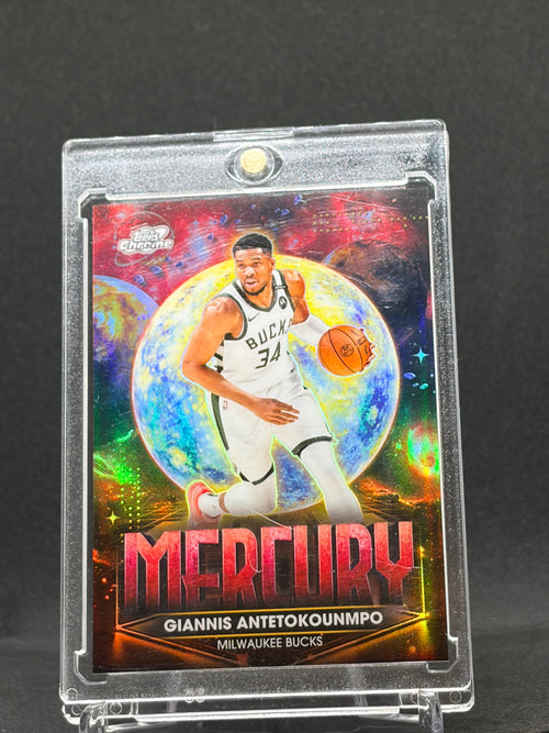 2025-26 Topps Chrome Cosmic Planetary Pursuit Giannis Antetokounmpo